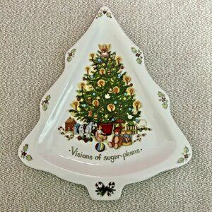 A Christmas Story Portmeirion Visions of Sugar Plums Tree Serving Plate Dish